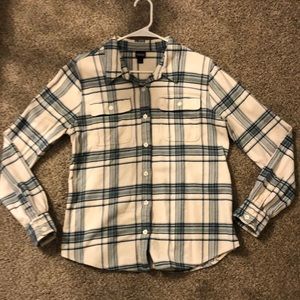 Patagonia women’s fjord flannel - size M